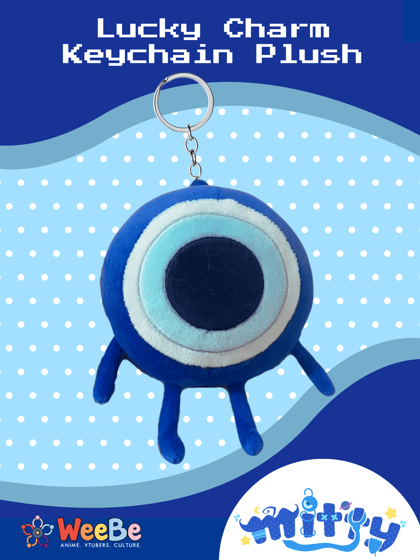 Mitty - Lucky Charm Keychain Plush