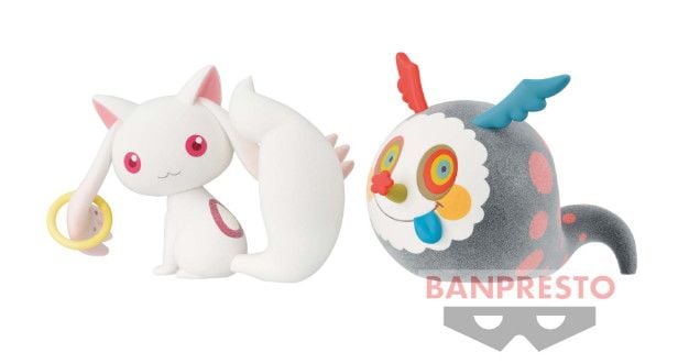 Puella Magi Madoka Magica - Kyubey & Charlotte The Movie Rebellion Figure Banpresto