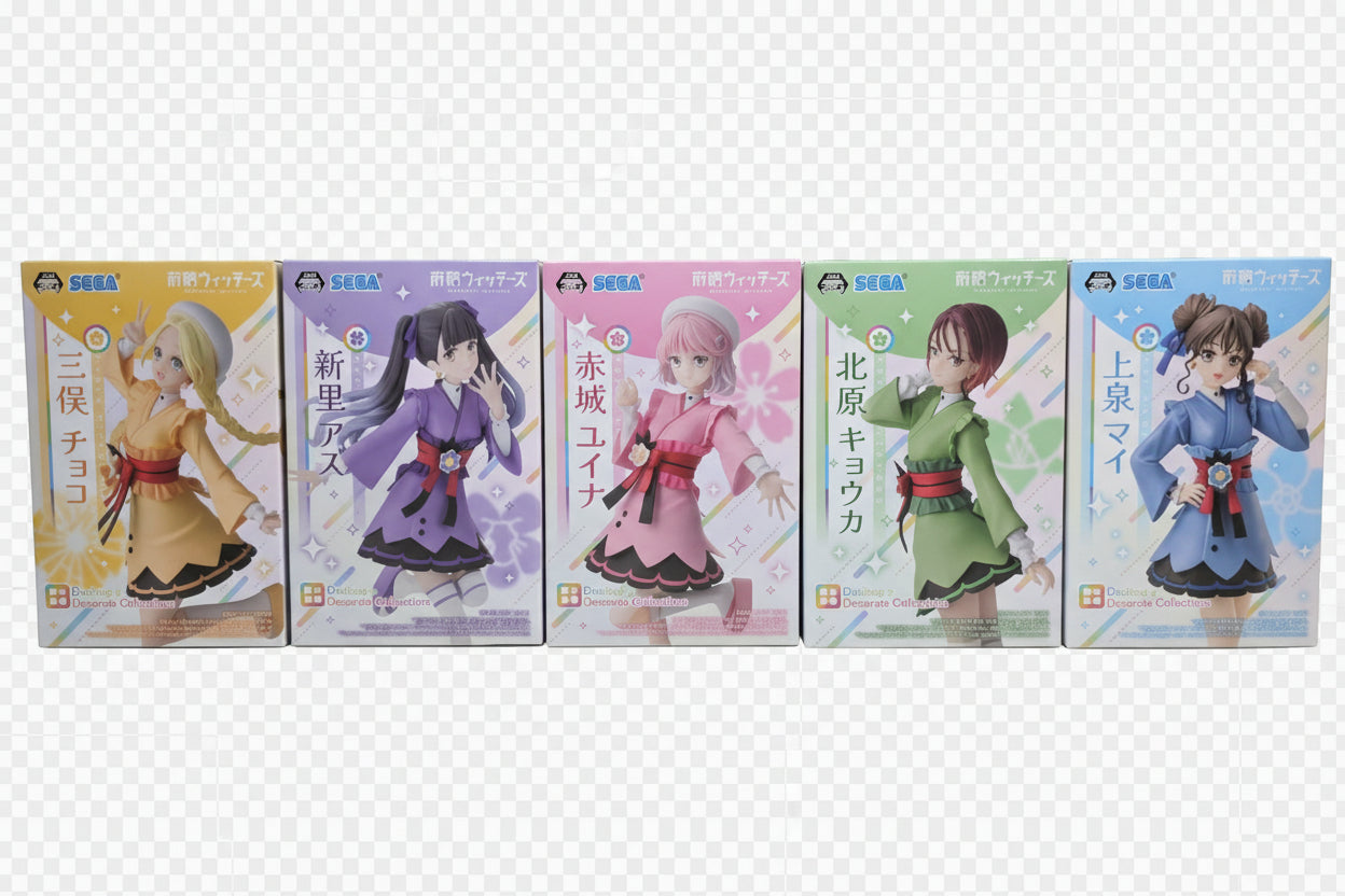 Maebashi Witches - Desktop Decorate Figure Full Bundle
