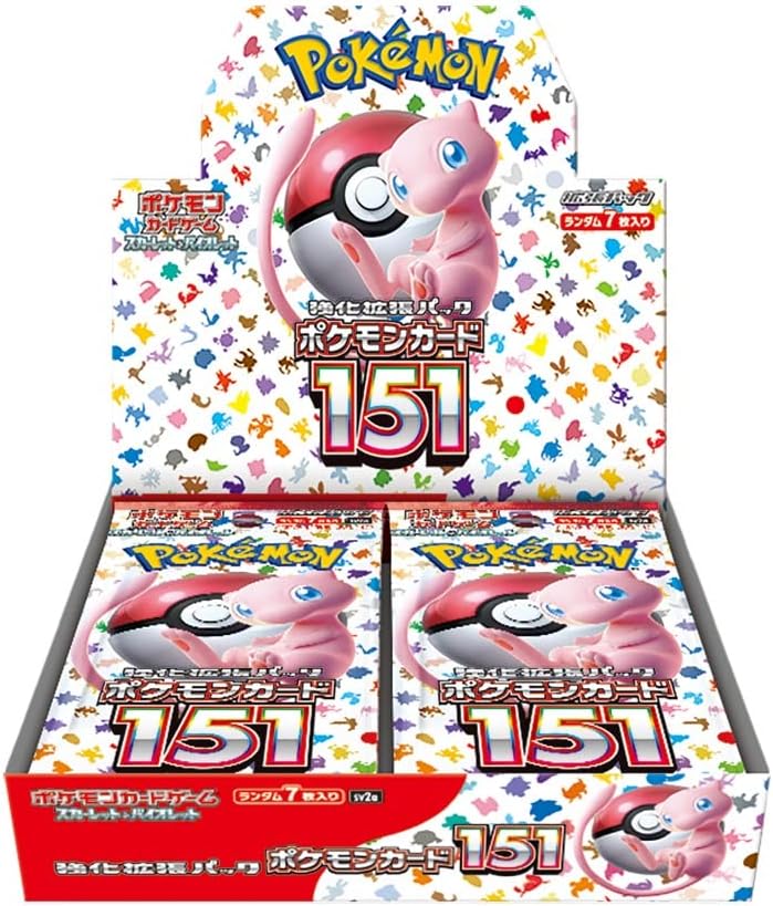 Pokemon TCG Pokémon Card 151 SV2a Japanese Booster Box