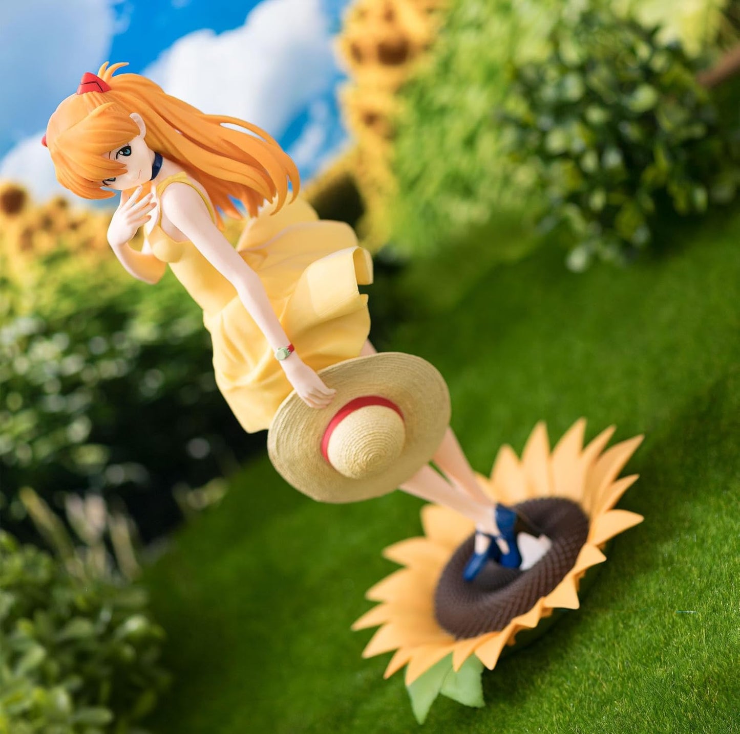 Neon Genesis Evangelion - Asuka Langley Soryu Summer Dress Figure Sega Luminasta