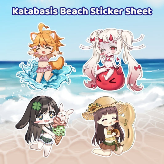 Katabasis - Summer Collection Group Sticker Sheet