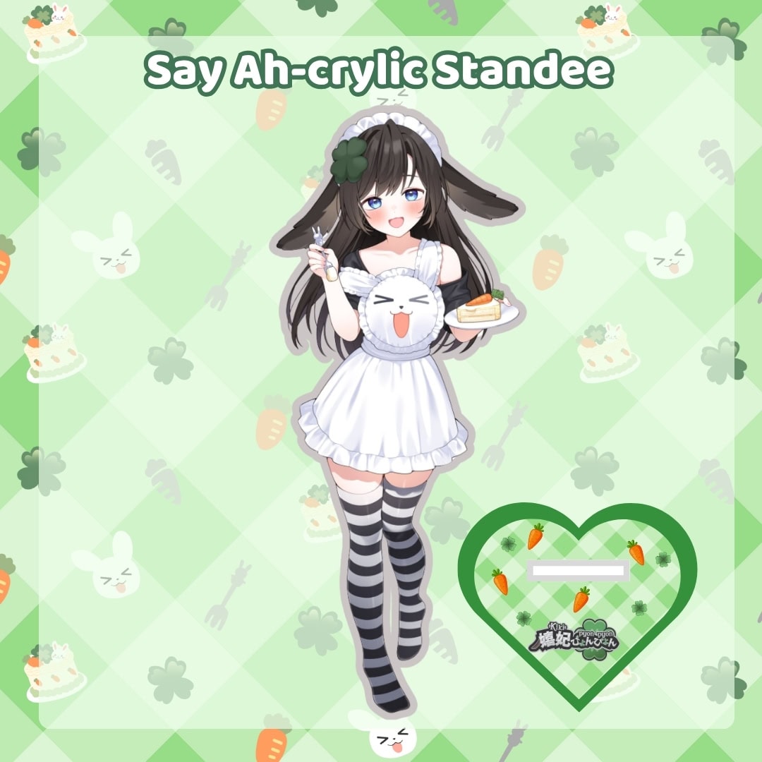 Kiki Pyon Pyon - Baking Time "Say Ah~"crylic Standee