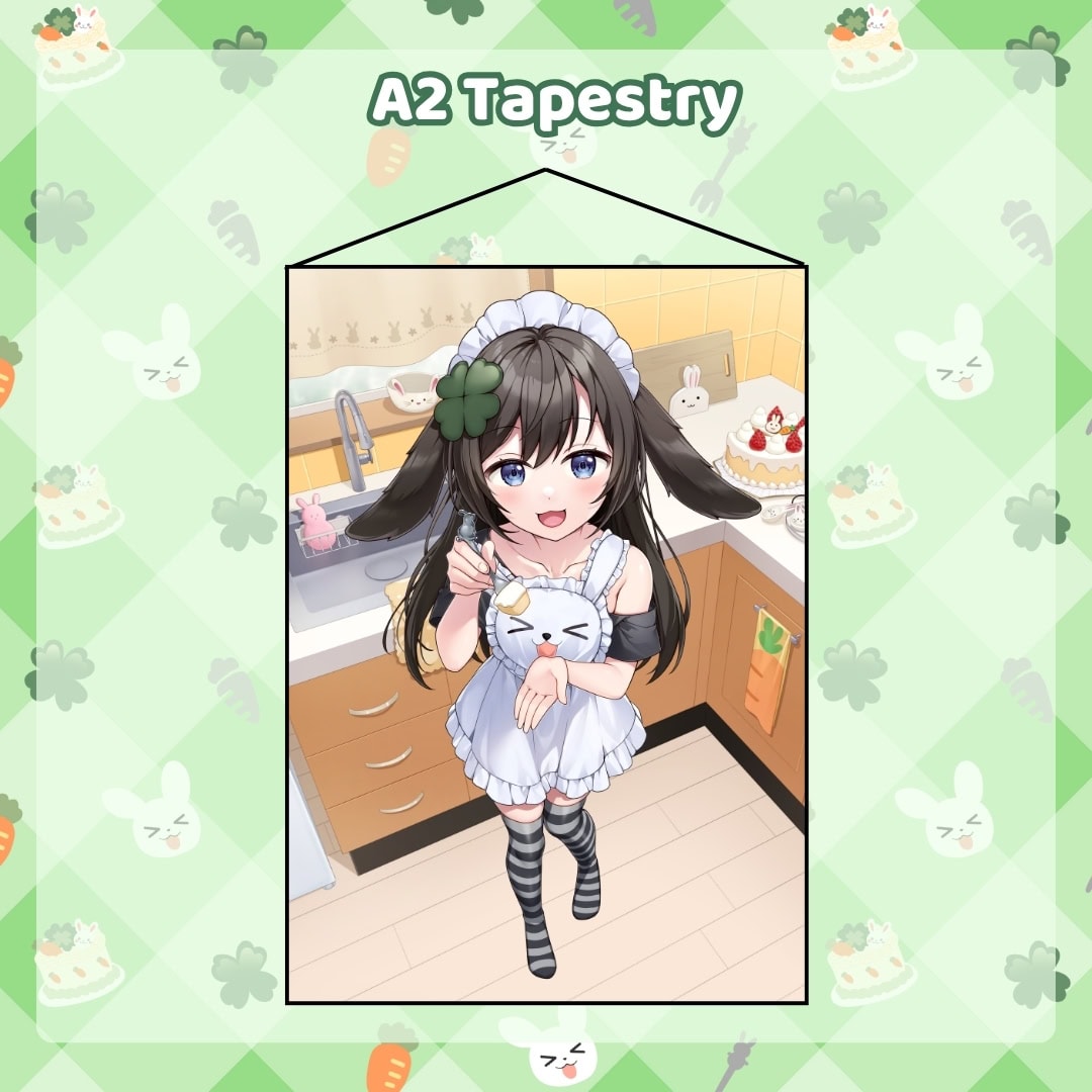 Kiki Pyon Pyon - Baking Time A2 Tapestry