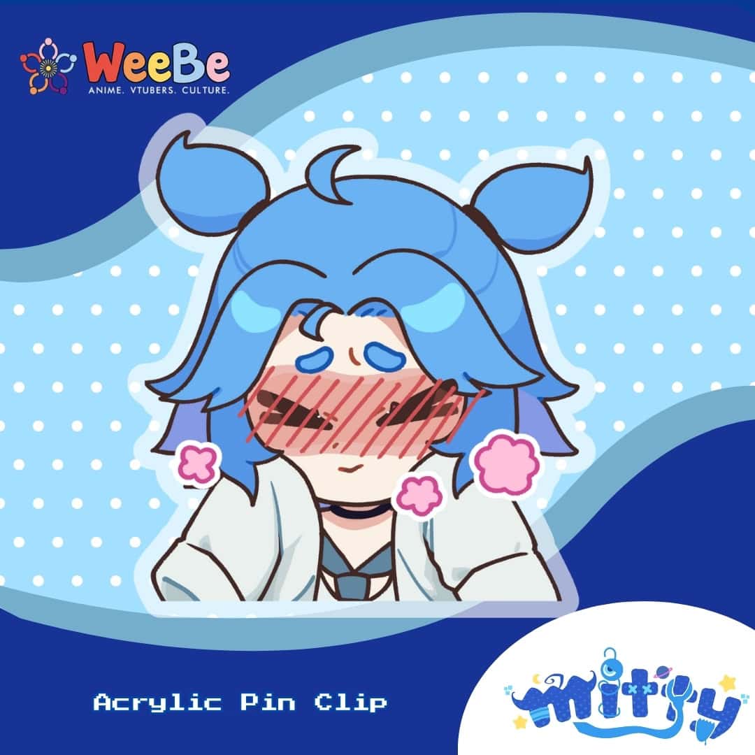 Mitty - Redebut Acrylic Pin-Clips (Set of 4)