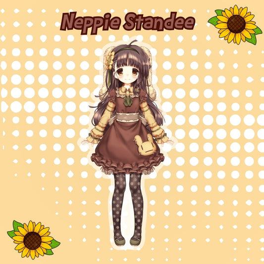 Neppienep - "The gear you get from the starting towns merchant in an RPG!" Acrylic Standee