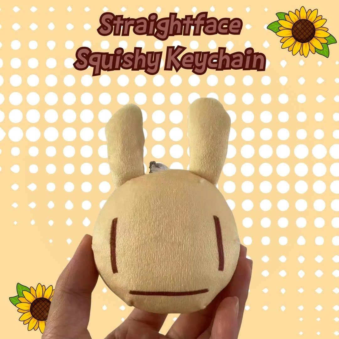 Neppienep – "The gear you get from the starting towns merchant in an RPG!" Straightface Plush Keychain