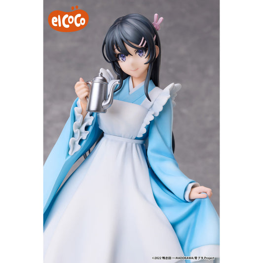 Rascal Does Not Dream of Bunny Girl Senpai - Sakurajima Mai Japanese Style Maid Ver. Figure elCOCO