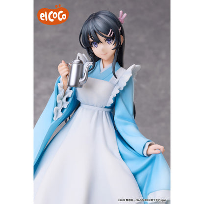 Rascal Does Not Dream of Bunny Girl Senpai - Sakurajima Mai Japanese Style Maid Ver. Figure elCOCO