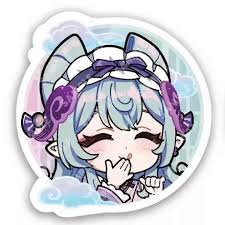 Genshin Impact X Sushiro Collab Sticker