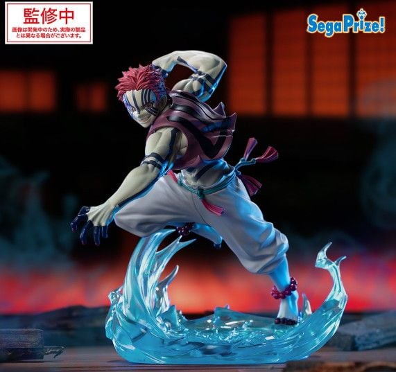 Demon Slayer Kimetsu no Yaiba - Akaza Mugen Castle Arc Figure Sega XrossLink