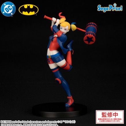 Dc - Harley Quinn Vivid Ver.  Figure Sega Act/Cut [Pm]