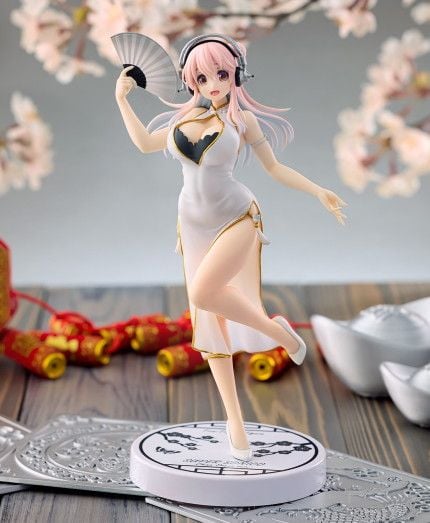 Super Sonico - White China Dress Ver. Figure Furyu  Trio-Try-iT
